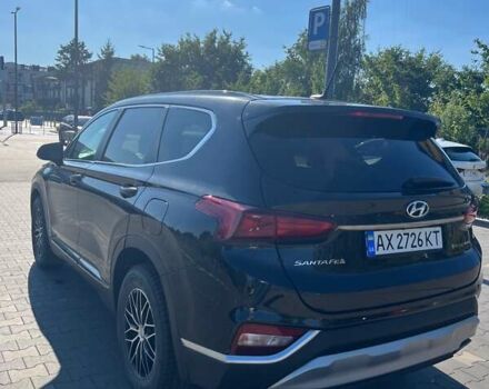 Черный Хендай Санта Фе, объемом двигателя 2.36 л и пробегом 80 тыс. км за 19999 $, фото 4 на Automoto.ua