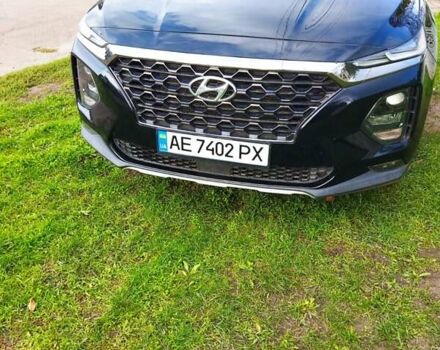 Чорний Хендай Санта Фе, об'ємом двигуна 2.4 л та пробігом 100 тис. км за 25000 $, фото 2 на Automoto.ua