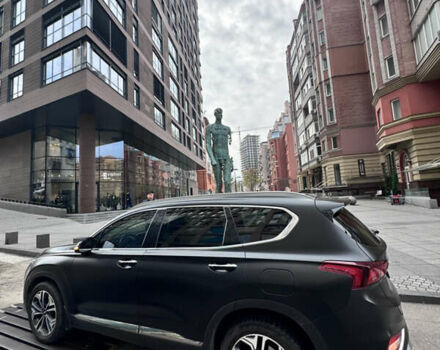 Черный Хендай Санта Фе, объемом двигателя 2.2 л и пробегом 92 тыс. км за 27000 $, фото 1 на Automoto.ua