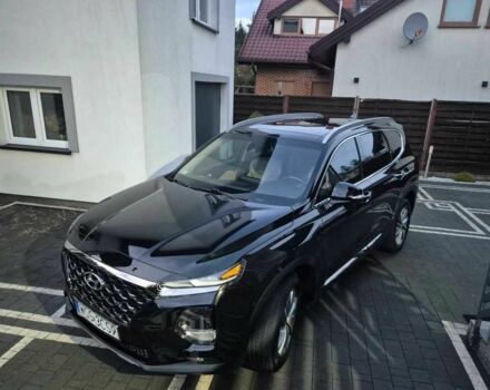 Черный Хендай Санта Фе, объемом двигателя 2.4 л и пробегом 105 тыс. км за 11200 $, фото 9 на Automoto.ua