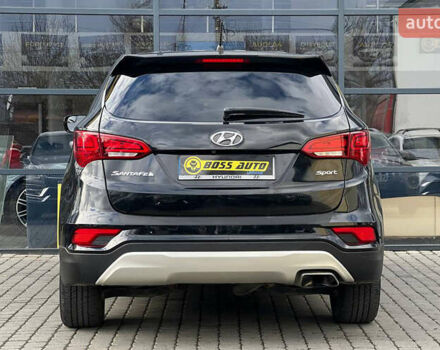 Черный Хендай Санта Фе, объемом двигателя 2.36 л и пробегом 130 тыс. км за 16300 $, фото 3 на Automoto.ua