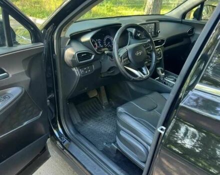 Черный Хендай Санта Фе, объемом двигателя 2 л и пробегом 120 тыс. км за 24000 $, фото 6 на Automoto.ua