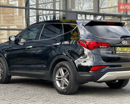Черный Хендай Санта Фе, объемом двигателя 2.36 л и пробегом 130 тыс. км за 16300 $, фото 5 на Automoto.ua