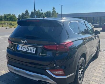 Черный Хендай Санта Фе, объемом двигателя 2.36 л и пробегом 80 тыс. км за 19999 $, фото 6 на Automoto.ua