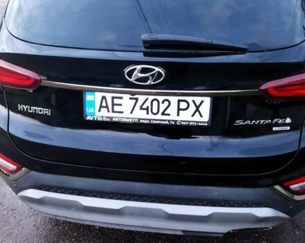 Чорний Хендай Санта Фе, об'ємом двигуна 2.4 л та пробігом 100 тис. км за 25000 $, фото 6 на Automoto.ua