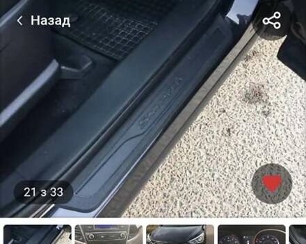 Черный Хендай Санта Фе, объемом двигателя 2.36 л и пробегом 125 тыс. км за 16700 $, фото 16 на Automoto.ua