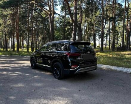 Черный Хендай Санта Фе, объемом двигателя 2 л и пробегом 120 тыс. км за 24000 $, фото 5 на Automoto.ua