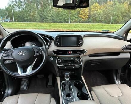 Черный Хендай Санта Фе, объемом двигателя 2.4 л и пробегом 105 тыс. км за 11200 $, фото 4 на Automoto.ua