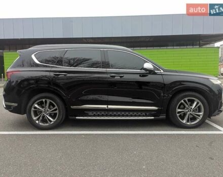 Чорний Хендай Санта Фе, об'ємом двигуна 2 л та пробігом 116 тис. км за 29700 $, фото 8 на Automoto.ua