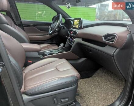 Чорний Хендай Санта Фе, об'ємом двигуна 2 л та пробігом 116 тис. км за 29700 $, фото 18 на Automoto.ua