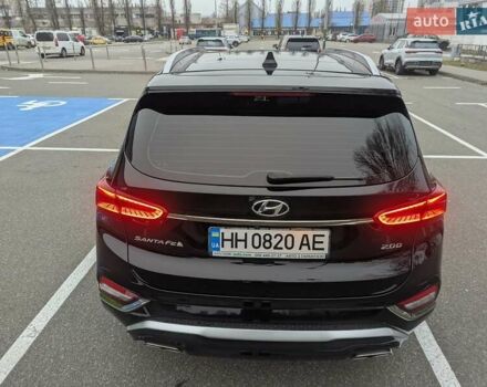 Чорний Хендай Санта Фе, об'ємом двигуна 2 л та пробігом 116 тис. км за 29700 $, фото 6 на Automoto.ua