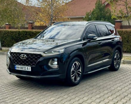 Черный Хендай Санта Фе, объемом двигателя 2 л и пробегом 102 тыс. км за 26999 $, фото 2 на Automoto.ua