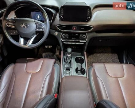 Чорний Хендай Санта Фе, об'ємом двигуна 2 л та пробігом 116 тис. км за 29700 $, фото 10 на Automoto.ua