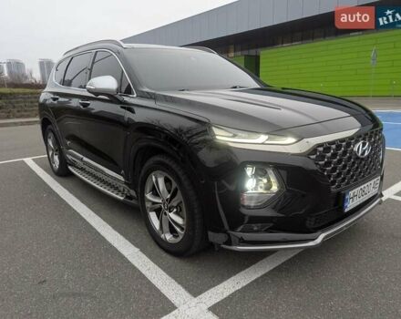 Чорний Хендай Санта Фе, об'ємом двигуна 2 л та пробігом 116 тис. км за 29700 $, фото 9 на Automoto.ua