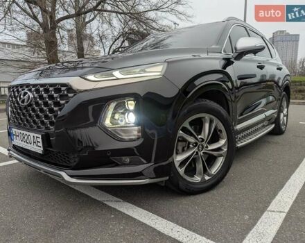 Чорний Хендай Санта Фе, об'ємом двигуна 2 л та пробігом 116 тис. км за 29700 $, фото 2 на Automoto.ua