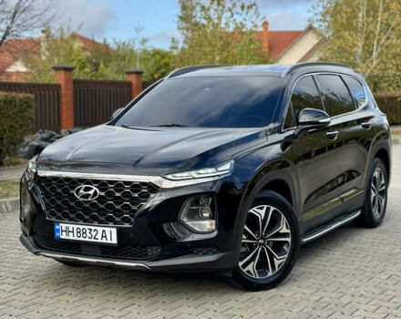 Черный Хендай Санта Фе, объемом двигателя 2 л и пробегом 104 тыс. км за 25700 $, фото 4 на Automoto.ua