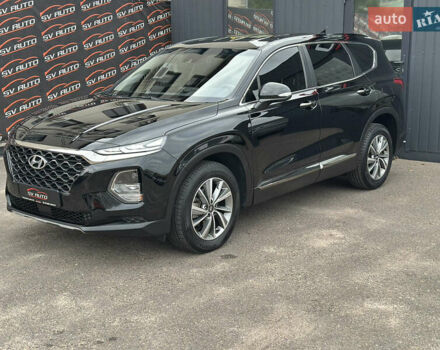 Черный Хендай Санта Фе, объемом двигателя 2 л и пробегом 72 тыс. км за 24500 $, фото 2 на Automoto.ua