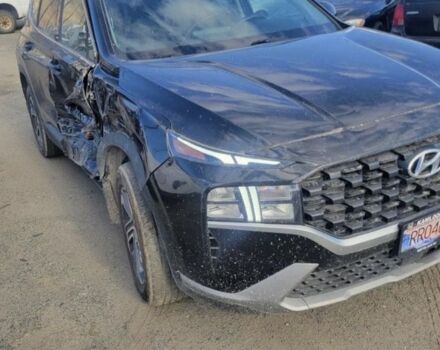 Черный Хендай Санта Фе, объемом двигателя 2.5 л и пробегом 45 тыс. км за 14700 $, фото 1 на Automoto.ua