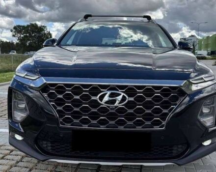 Черный Хендай Санта Фе, объемом двигателя 2.5 л и пробегом 95 тыс. км за 12700 $, фото 5 на Automoto.ua