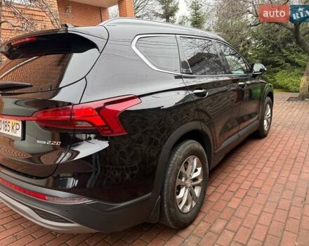 Черный Хендай Санта Фе, объемом двигателя 2.15 л и пробегом 233 тыс. км за 22000 $, фото 14 на Automoto.ua