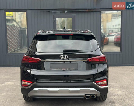 Черный Хендай Санта Фе, объемом двигателя 2 л и пробегом 72 тыс. км за 24500 $, фото 1 на Automoto.ua