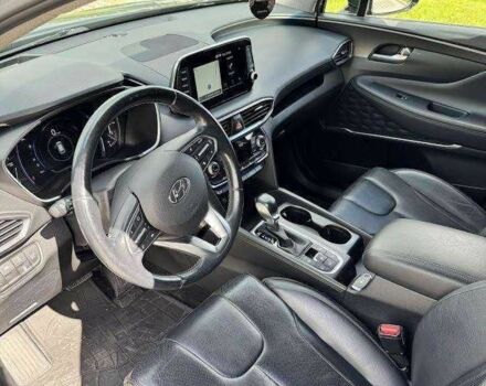 Черный Хендай Санта Фе, объемом двигателя 2.5 л и пробегом 95 тыс. км за 12700 $, фото 6 на Automoto.ua