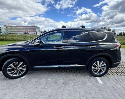 Черный Хендай Санта Фе, объемом двигателя 2.5 л и пробегом 95 тыс. км за 12700 $, фото 3 на Automoto.ua