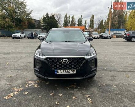 Черный Хендай Санта Фе, объемом двигателя 2.36 л и пробегом 150 тыс. км за 19900 $, фото 1 на Automoto.ua