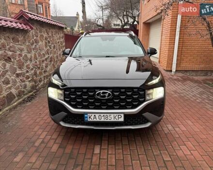 Черный Хендай Санта Фе, объемом двигателя 2.15 л и пробегом 233 тыс. км за 22000 $, фото 1 на Automoto.ua