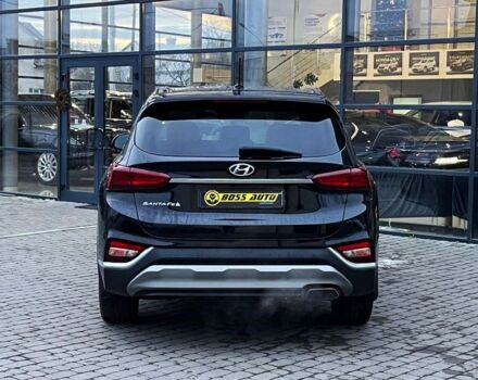 Черный Хендай Санта Фе, объемом двигателя 2.4 л и пробегом 56 тыс. км за 25490 $, фото 4 на Automoto.ua