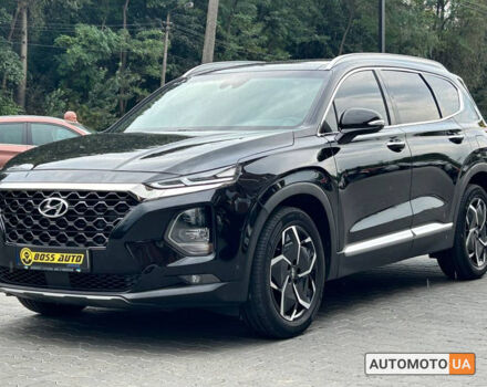 Черный Хендай Санта Фе, объемом двигателя 2 л и пробегом 34 тыс. км за 26000 $, фото 2 на Automoto.ua