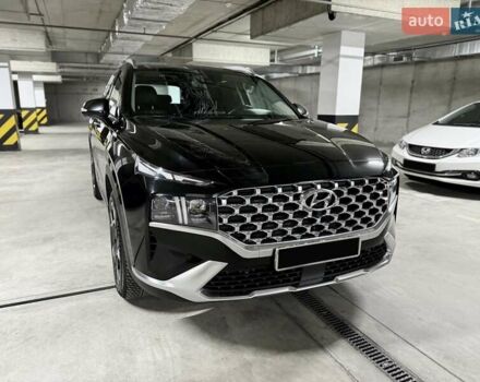 Черный Хендай Санта Фе, объемом двигателя 2.15 л и пробегом 105 тыс. км за 32500 $, фото 15 на Automoto.ua