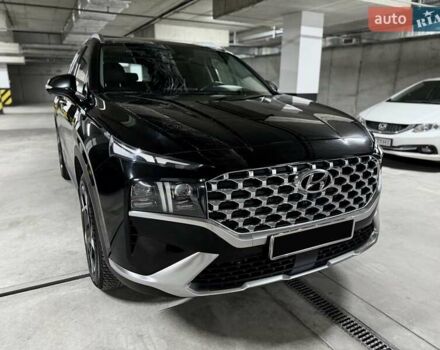 Черный Хендай Санта Фе, объемом двигателя 2.15 л и пробегом 105 тыс. км за 32500 $, фото 16 на Automoto.ua