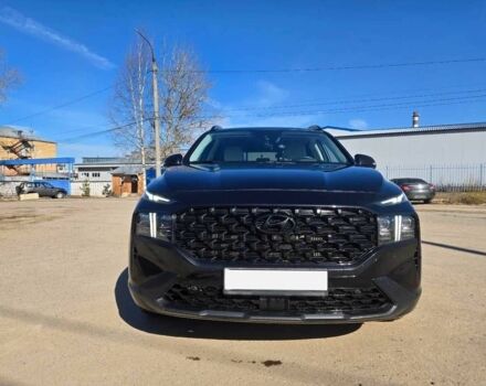 Черный Хендай Санта Фе, объемом двигателя 2.2 л и пробегом 103 тыс. км за 24600 $, фото 1 на Automoto.ua