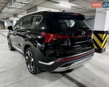 Черный Хендай Санта Фе, объемом двигателя 2.15 л и пробегом 105 тыс. км за 32500 $, фото 5 на Automoto.ua