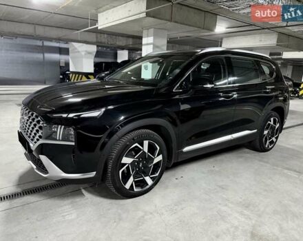 Черный Хендай Санта Фе, объемом двигателя 2.15 л и пробегом 105 тыс. км за 32500 $, фото 3 на Automoto.ua