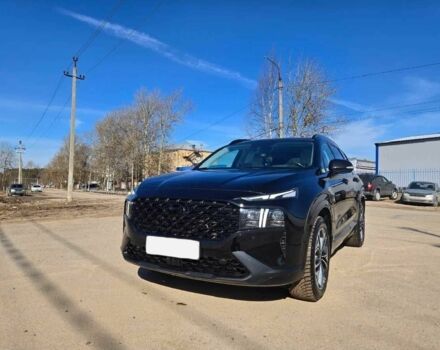 Черный Хендай Санта Фе, объемом двигателя 2.2 л и пробегом 103 тыс. км за 24600 $, фото 2 на Automoto.ua