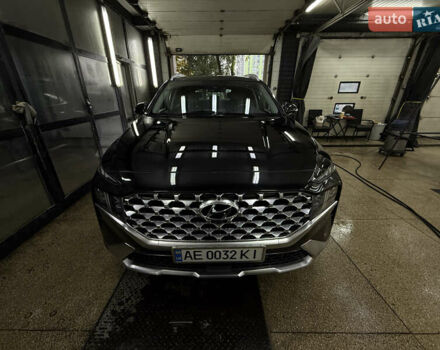 Черный Хендай Санта Фе, объемом двигателя 2.15 л и пробегом 102 тыс. км за 38000 $, фото 1 на Automoto.ua