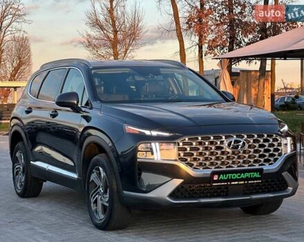 Черный Хендай Санта Фе, объемом двигателя 2.5 л и пробегом 54 тыс. км за 28990 $, фото 6 на Automoto.ua