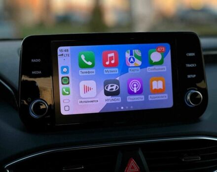 Черный Хендай Санта Фе, объемом двигателя 2.5 л и пробегом 54 тыс. км за 28990 $, фото 18 на Automoto.ua