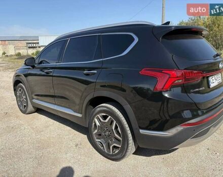 Черный Хендай Санта Фе, объемом двигателя 2.5 л и пробегом 60 тыс. км за 36500 $, фото 4 на Automoto.ua