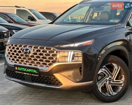 Черный Хендай Санта Фе, объемом двигателя 2.5 л и пробегом 54 тыс. км за 28990 $, фото 1 на Automoto.ua