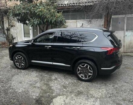 Черный Хендай Санта Фе, объемом двигателя 2.5 л и пробегом 23 тыс. км за 25600 $, фото 2 на Automoto.ua