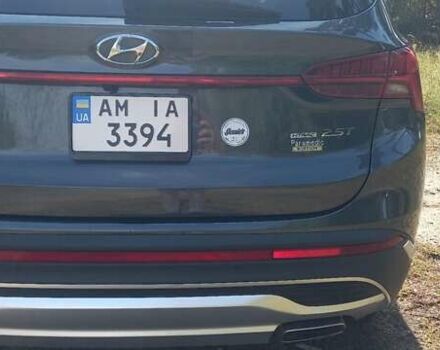 Черный Хендай Санта Фе, объемом двигателя 2.5 л и пробегом 99 тыс. км за 36000 $, фото 12 на Automoto.ua