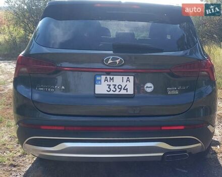 Черный Хендай Санта Фе, объемом двигателя 2.5 л и пробегом 99 тыс. км за 36000 $, фото 15 на Automoto.ua