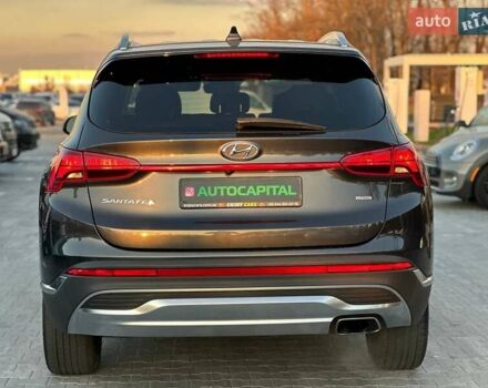 Черный Хендай Санта Фе, объемом двигателя 2.5 л и пробегом 54 тыс. км за 28990 $, фото 8 на Automoto.ua