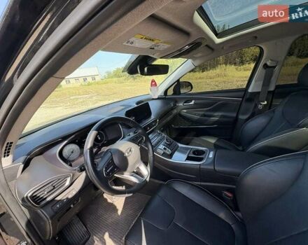 Черный Хендай Санта Фе, объемом двигателя 2.5 л и пробегом 60 тыс. км за 36500 $, фото 9 на Automoto.ua