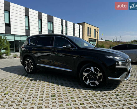 Черный Хендай Санта Фе, объемом двигателя 2.15 л и пробегом 110 тыс. км за 31999 $, фото 3 на Automoto.ua