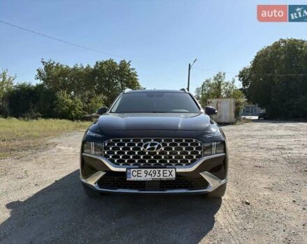 Черный Хендай Санта Фе, объемом двигателя 2.5 л и пробегом 60 тыс. км за 36500 $, фото 1 на Automoto.ua