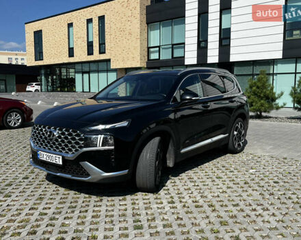 Черный Хендай Санта Фе, объемом двигателя 2.15 л и пробегом 110 тыс. км за 31999 $, фото 2 на Automoto.ua